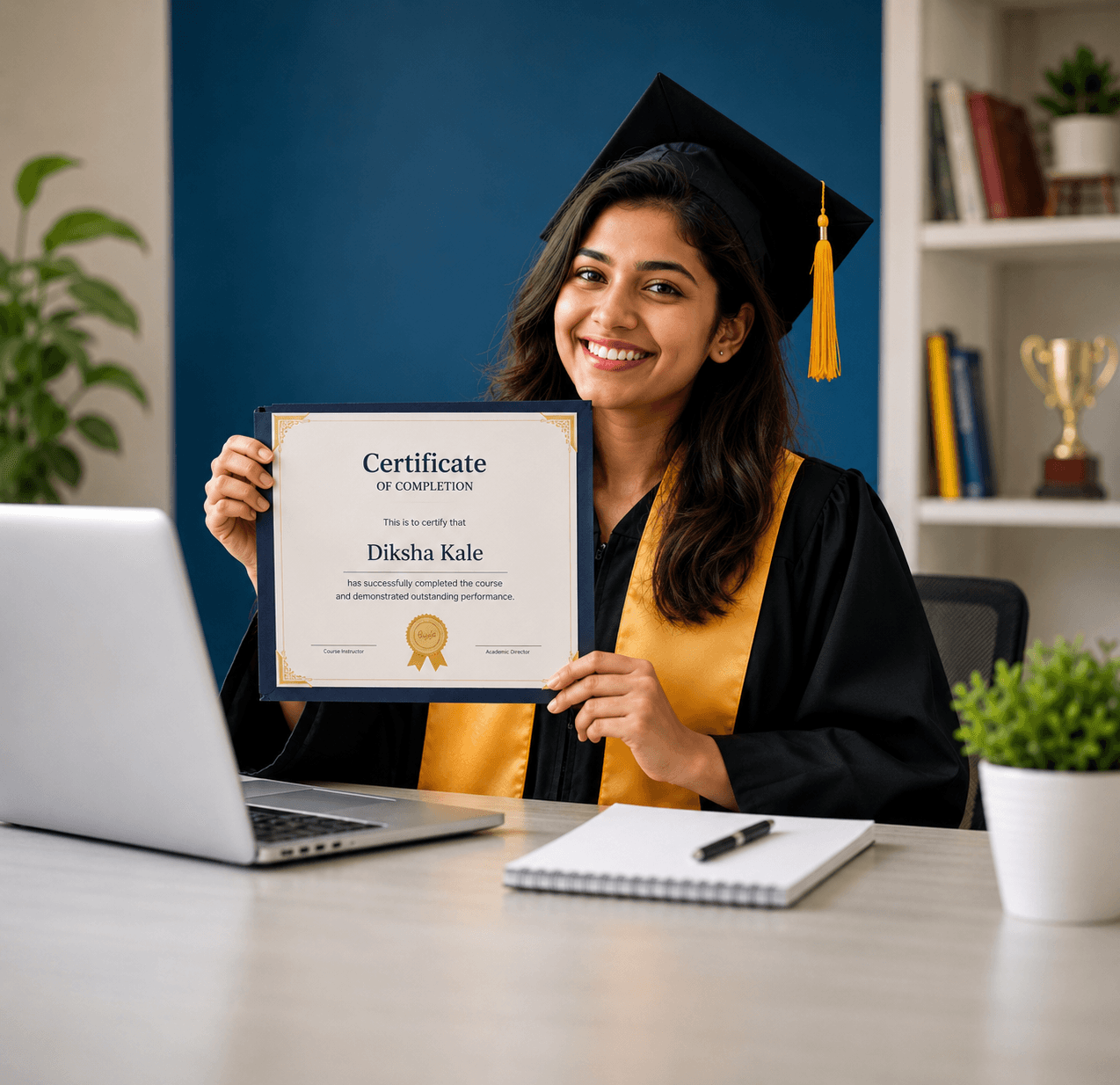 A recognised certificate